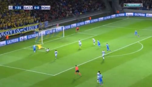 BATE - "Roma" matçında 5 qol (VİDEO)
