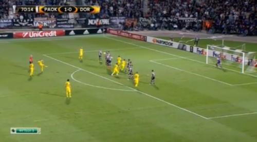 PAOK – "Borussiya" (VİDEO)