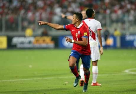 Peru - Çili oyununda 7 qol (VİDEO)