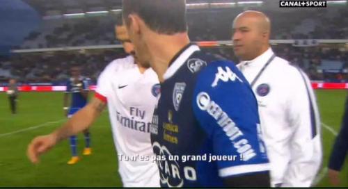 Skilaççi İbrahimoviçi təhqir etdi (VİDEO)