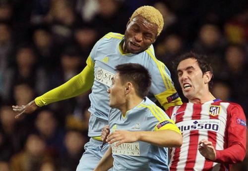 "Astana" - "Atletiko" (VİDEO)