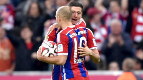 Robben və Levandovski arasında gərginlik