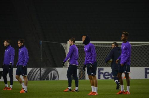 "Tottenhem" Bakıda məşqə çıxdı (FOTOLAR)