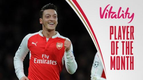 Özil ən yaxşı seçildi