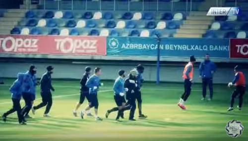 "İnter" "Qarabağ"la oyuna hazırlaşır (VİDEO)
