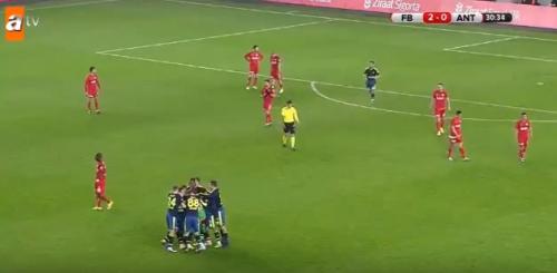 "Fənərbaxça" 3 xalı 4 qolla qazandı (VİDEO)