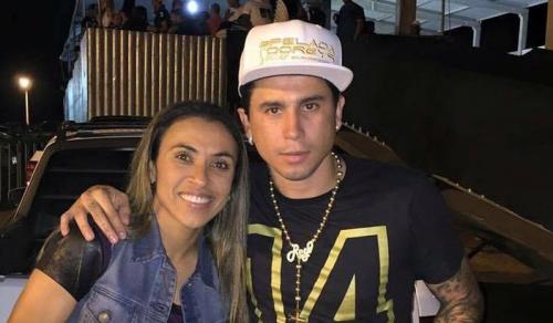 Reynaldo “Qızıl top”un sahibi ilə görüşdü (FOTO)