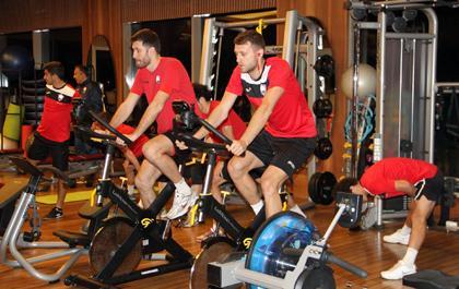 "Qəbələ" fitnes zalında