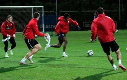 "Qəbələ" Antalyada növbəti məşqinə çıxdı