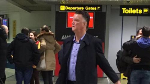 Van Qal məşqi ləğv edib Hollandiyaya getdi