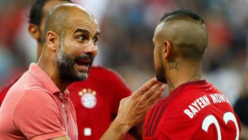 Qvardiola Vidalı cəzalandırdı – içirmiş