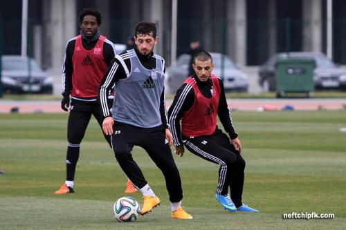 "Neftçi"nin "Qarabağ"la oyun öncəsi son məşqi (VİDEO)