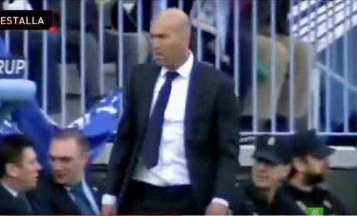 Ronaldo Zidanı əsəbiləşdirdi (VİDEO)