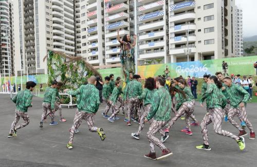 Rio-2016: Bayrağımızın qaldırılma mərasimindən şəkillər