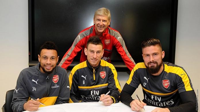 “Arsenal”dan üç yeni müqavilə birdən