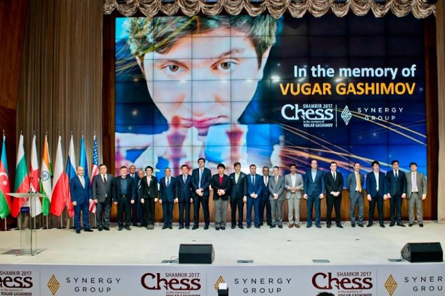“Shamkir Chess 2017” turnirinin açılış mərasimi keçirildi