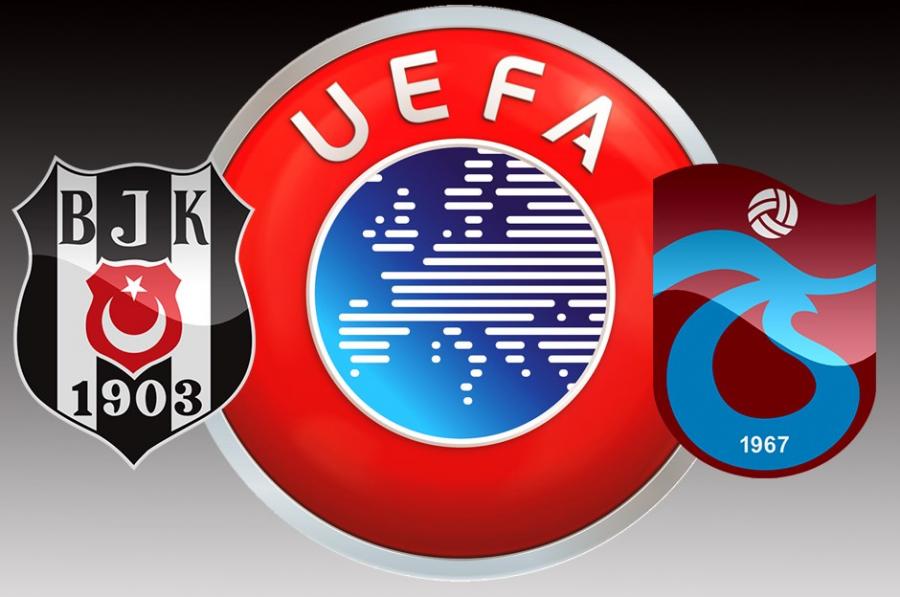 UEFA "Beşiktaş" və "Trabzonspor"la bağlı qərarını açıqladı