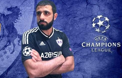 "Qarabağ"ın formasında Çempionlar Liqasının loqosu -  Şəkil