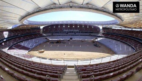 "Atletiko"nun yeni stadionunun damında problem - Video
