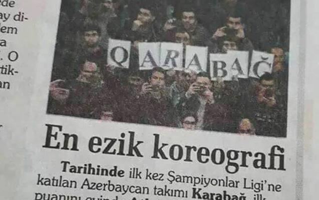 "Sabah" "Qarabağ" haqda qalmaqallı yazını sildi