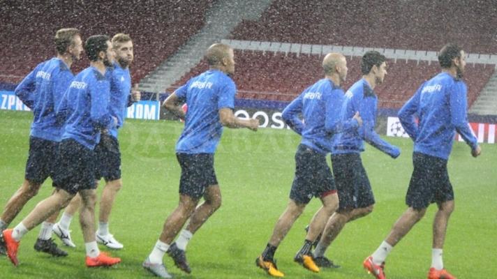 “Qarabağ” “Atletiko” ilə oyuna hazırdır –  Şəkillər