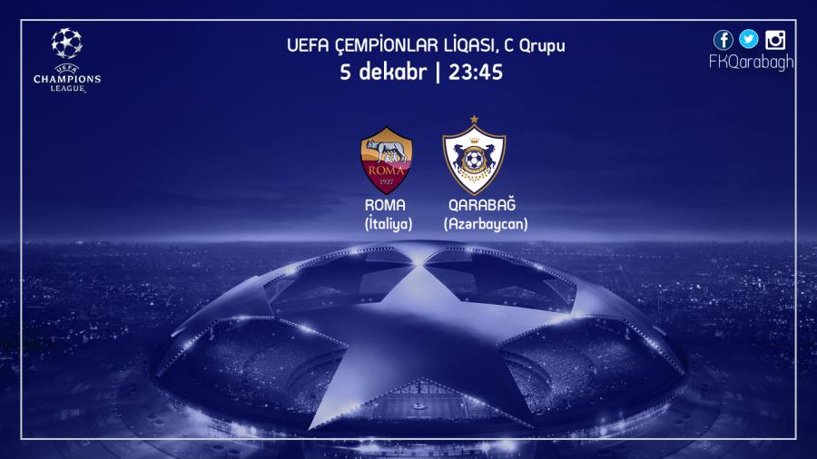 "Roma" - "Qarabağ" oyunu 40 avroya