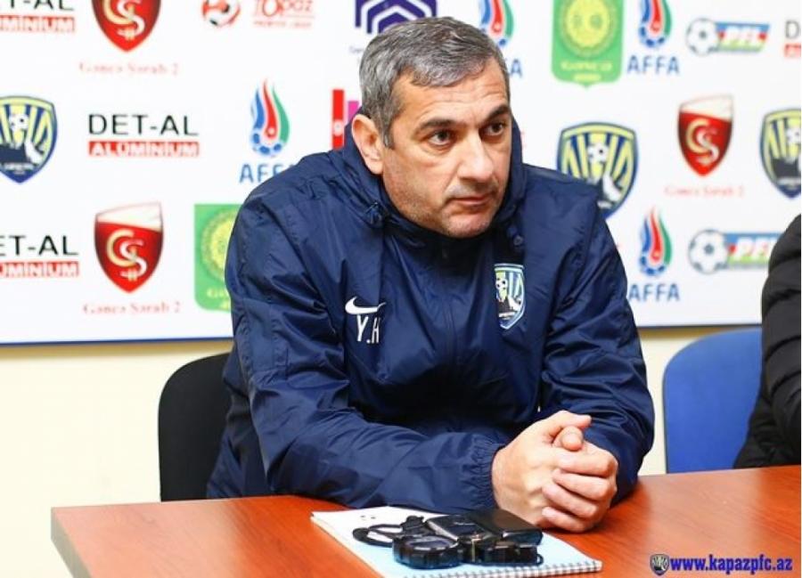 "Artıq çəkisi olan futbolçuya cəza veririk" - Yunis Hüseynov