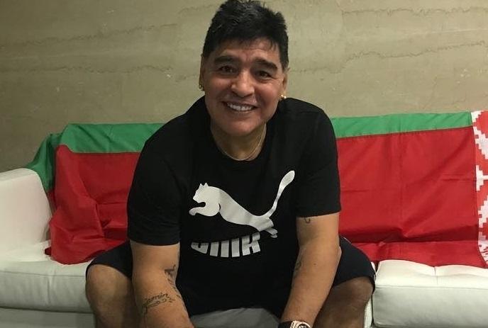 Maradona Belarus klubunda