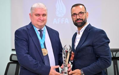 AFFA-nın baş katibi milli üzvləri ilə görüşdü - Şəkillər