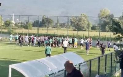 “Səbail” – “Sakaryaspor” oyununda kütləvi dava olub