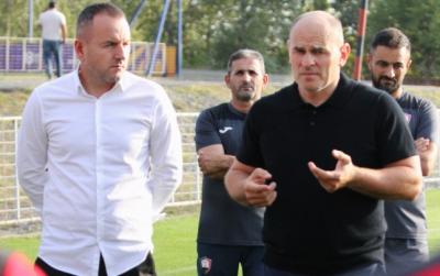 “Qəbələ”də yeni baş məşqçi futbolçulara təqdim olundu - Şəkillər