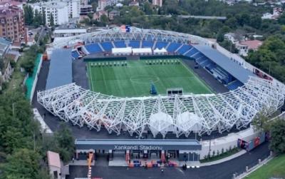 Xankəndi stadionuna qayıdışa 1 ay qaldı