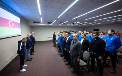 Litvada şəhidlərin xatirəsi yad edildi - Şəkillər