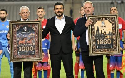 “Qarabağ” və “Neftçi”yə xüsusi hədiyyə təqdim olundu