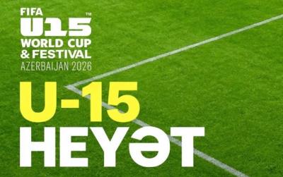 Azərbaycanın U-15 millisinin dünya çempionatı üçün heyəti