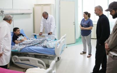 Qurban Qurbanov Uşaq Klinikasını ziyarət edib - Şəkillər