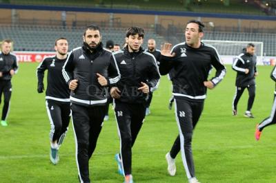 "Qarabağ" "Neftçi" ilə oyunun hazırlığına başladı