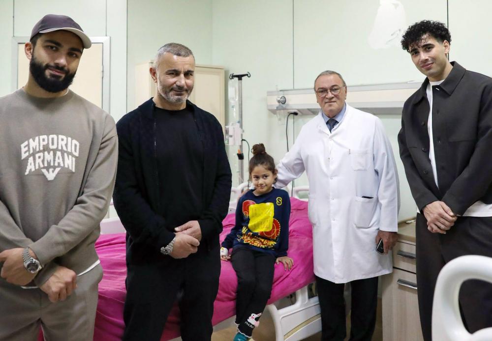 Qurban Qurbanov Uşaq Klinikasını ziyarət edib - Şəkillər