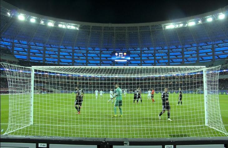 "Qarabağ" - "Roma": meydanın içi və çölü - Şəkillər