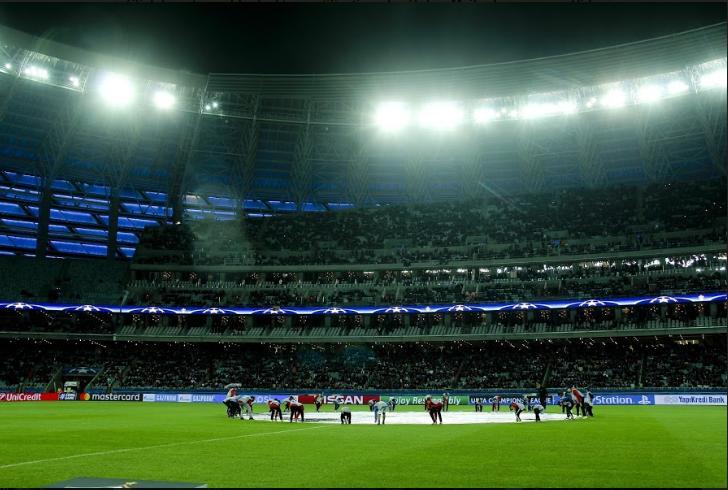 "Qarabağ" - "Roma": meydanın içi və çölü - Şəkillər
