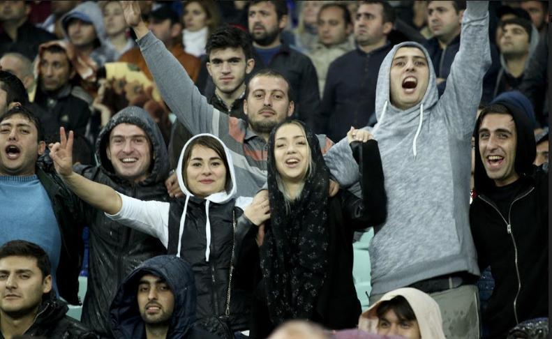 "Qarabağ" - "Roma": meydanın içi və çölü - Şəkillər