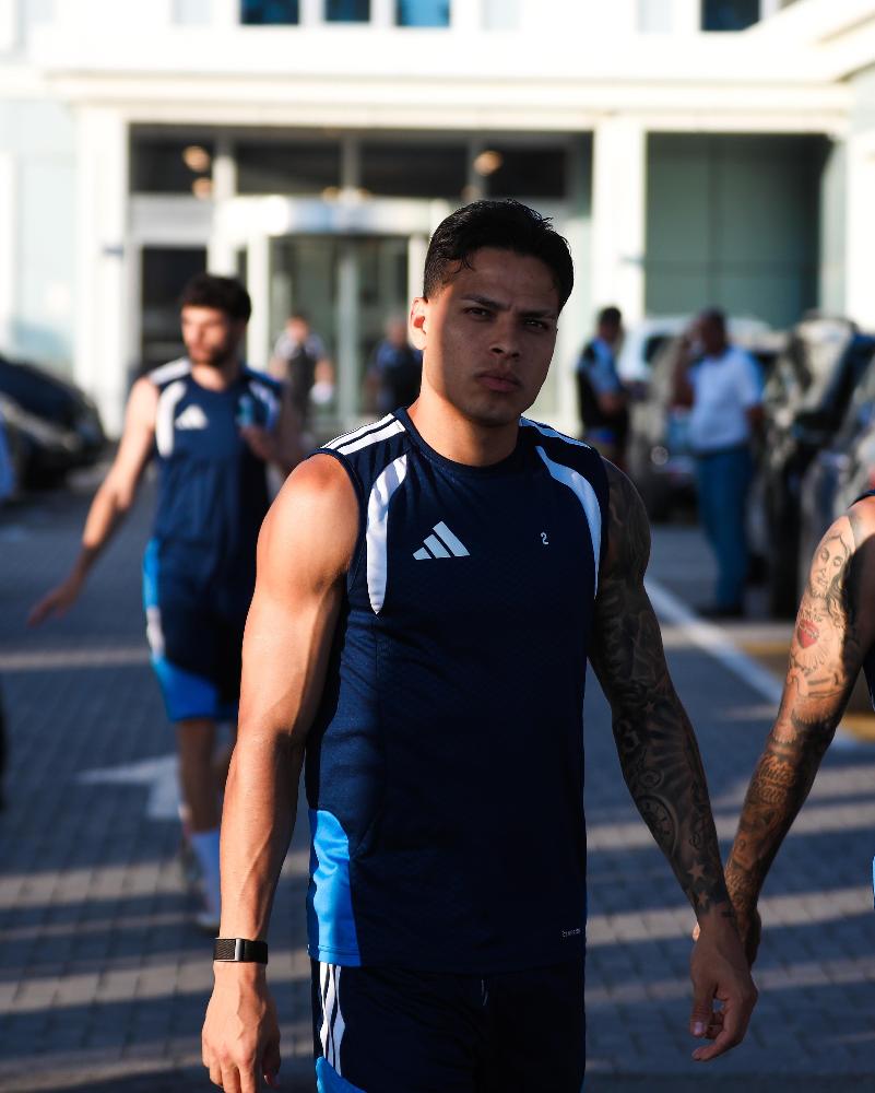 "Qarabağ"ın oyun öncəsi məşqindən - Şəkillər