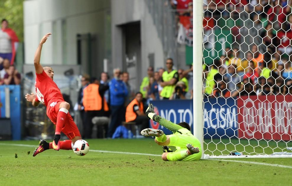 İlk 1/8 final oyunundan şəkillər
