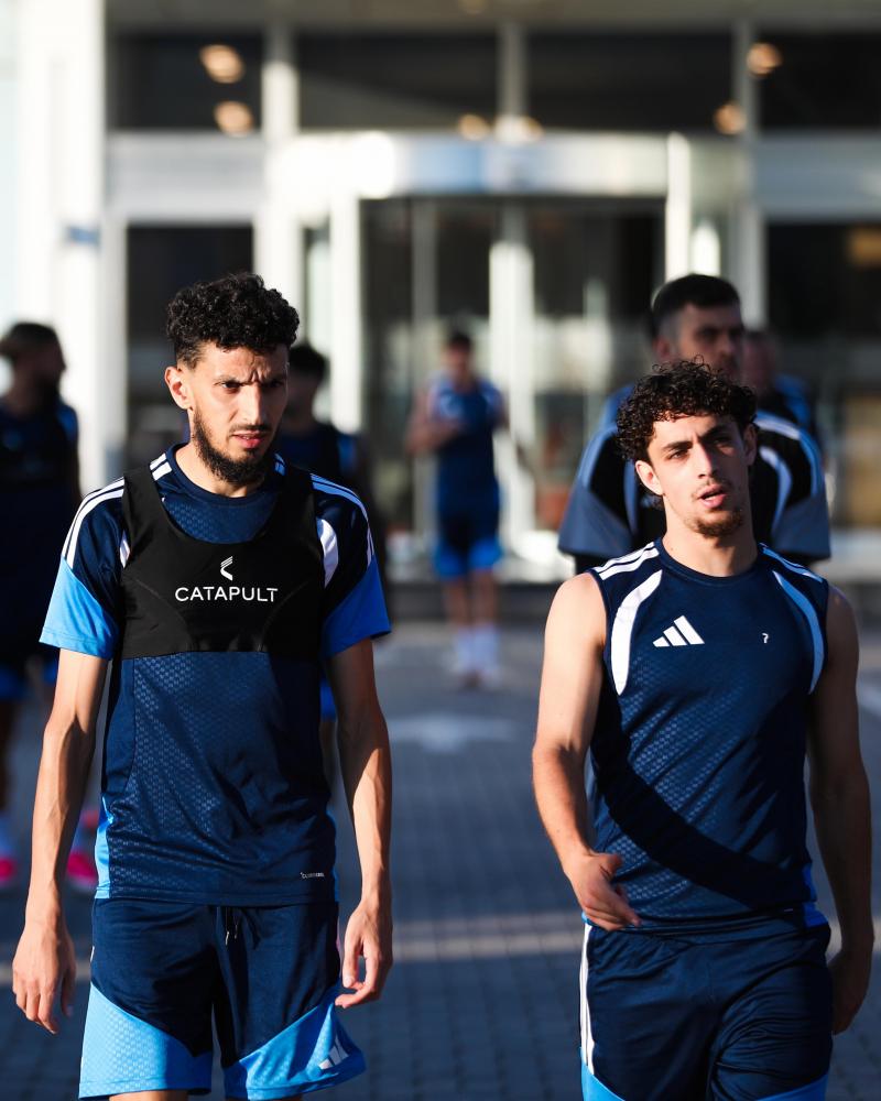 "Qarabağ"ın oyun öncəsi məşqindən - Şəkillər