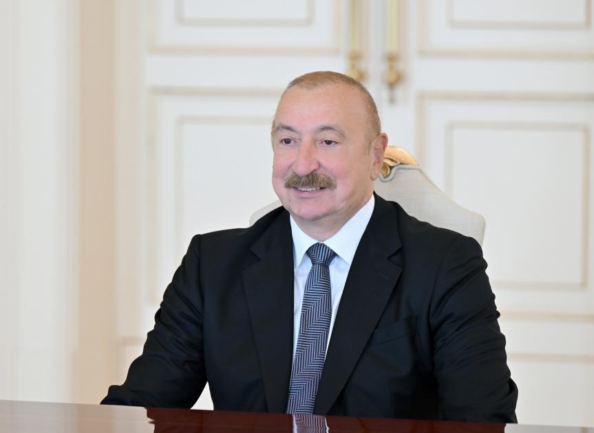 İlham Əliyev FİFA prezidentini qəbul etdi - Şəkillər