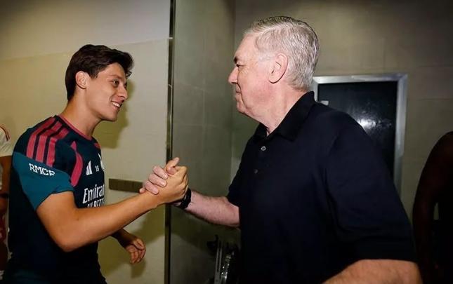Ançelotti "Real"ı ziyarət etdi - Şəkillər