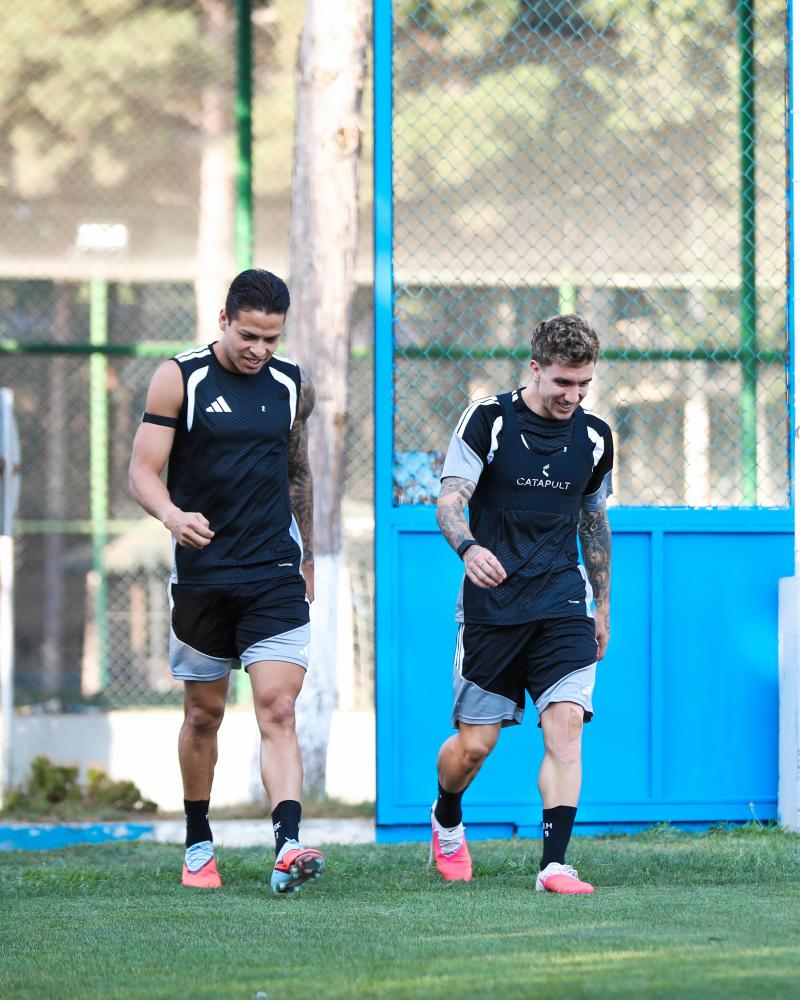 "Qarabağ" cavab matçına hazırlaşır - Şəkillər