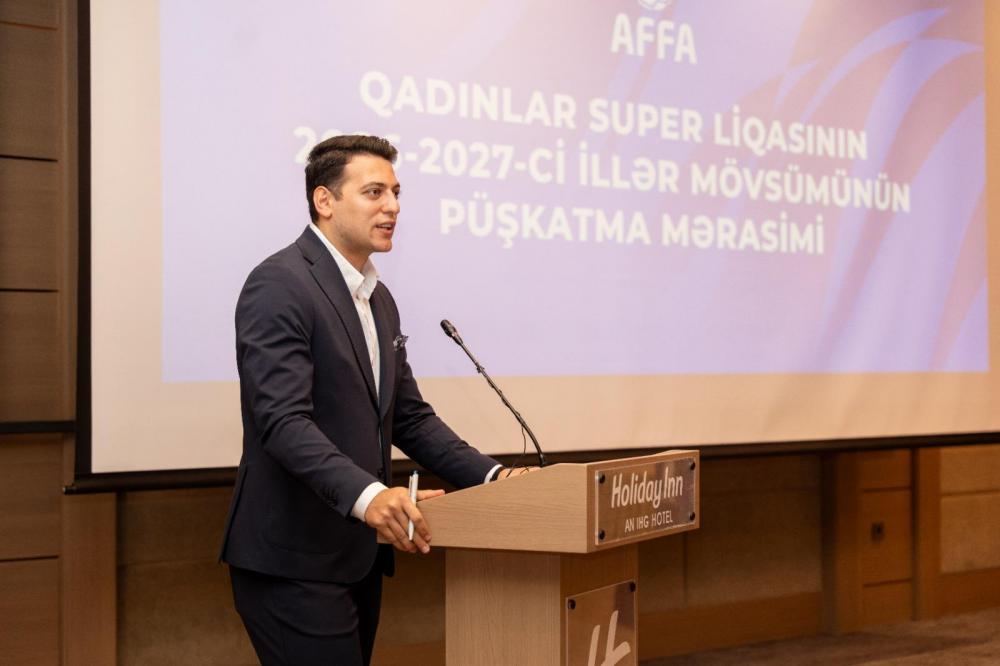 Qadınlar Super Liqasının yeni mövsümünün püşkü atıldı - Şəkillər